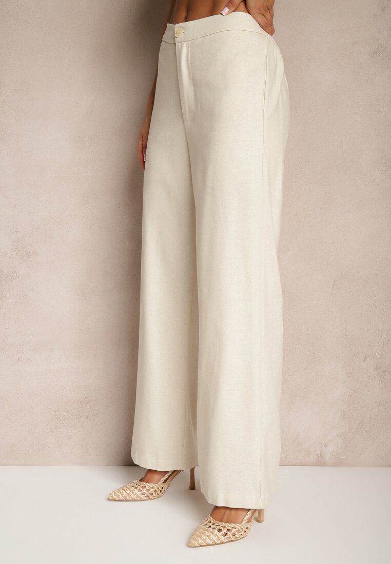 Pantaloni Feneliona Bej