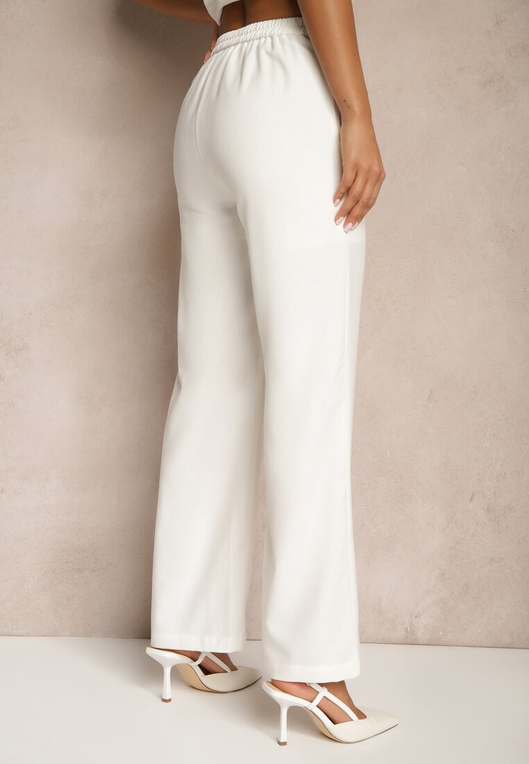 Pantaloni Feneliona Albi