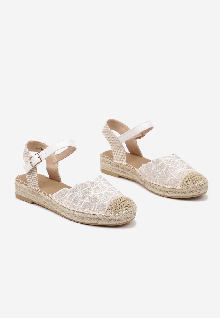 Espadrile Lealieta Albe
