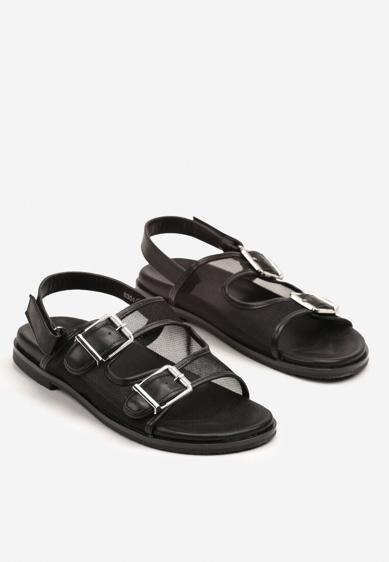 Sandale Aworna Negre