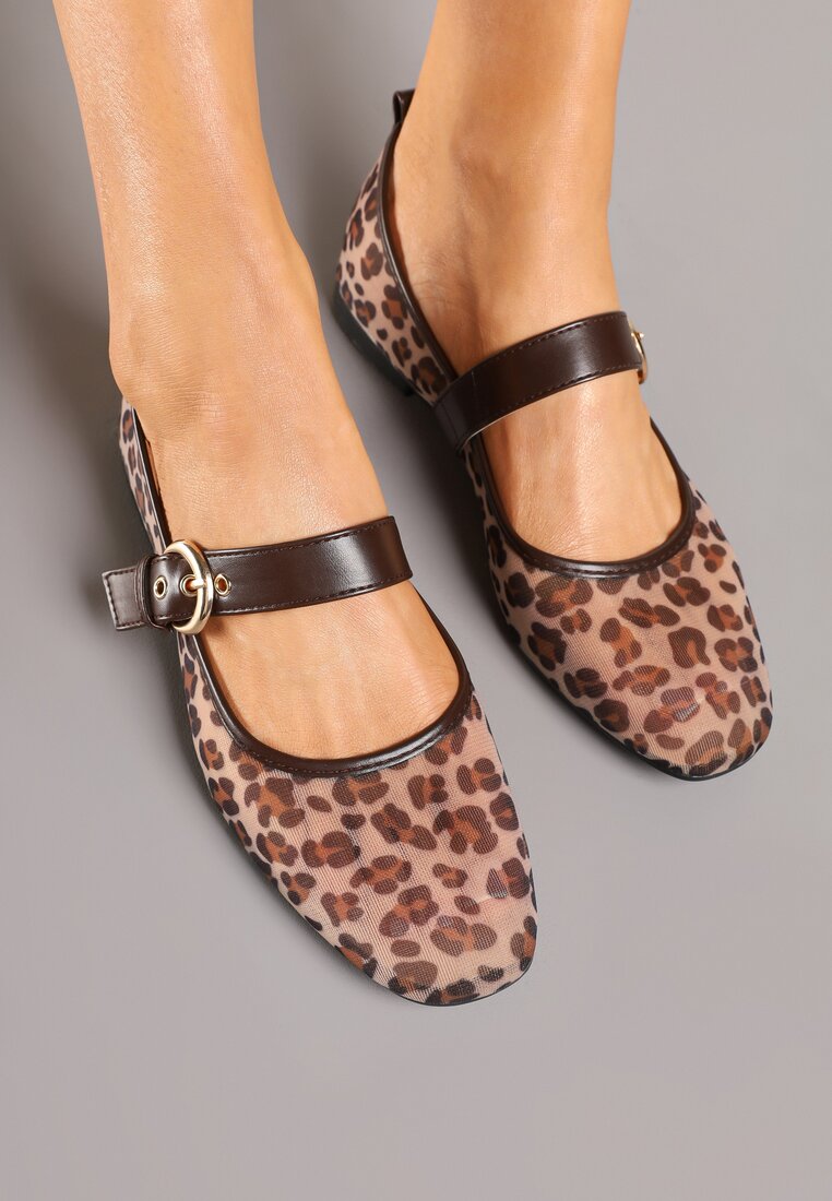 Balerini Korlexia Imprimeu leopard