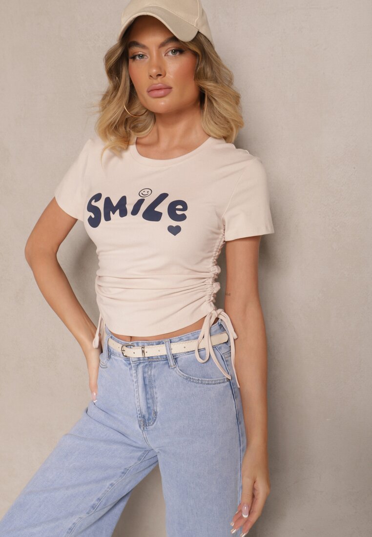 T-shirt Nonalia Mirvesa Bej