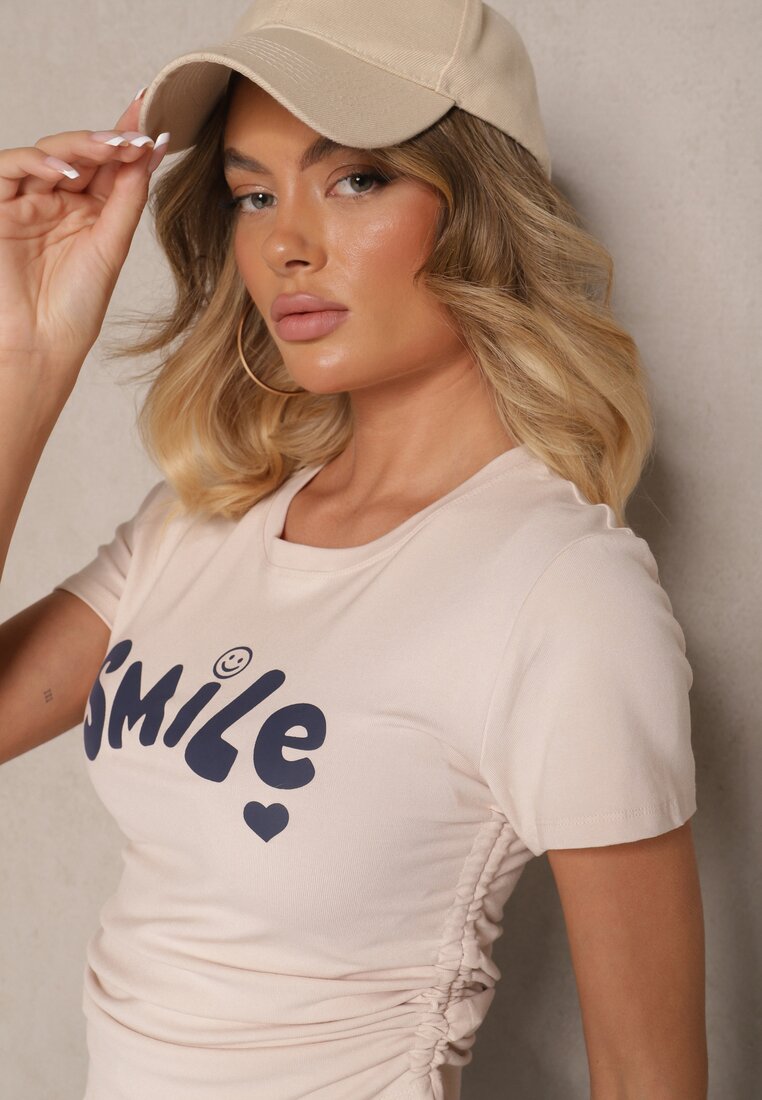 T-shirt Nonalia Mirvesa Bej