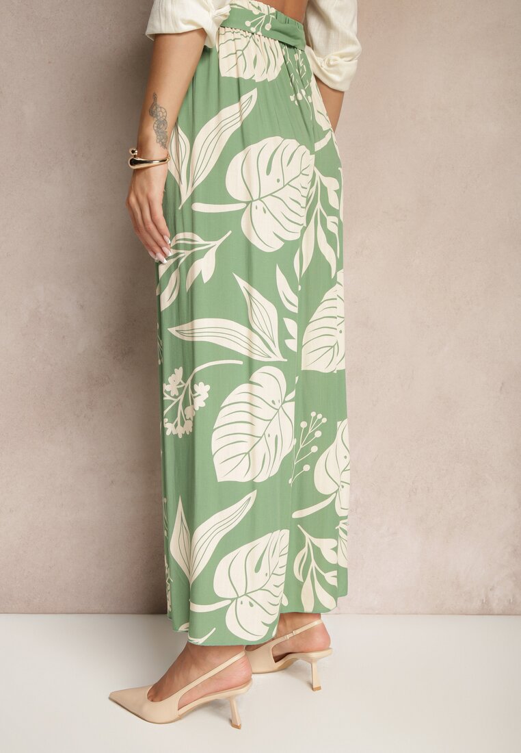 Pantaloni Liledia Verzi