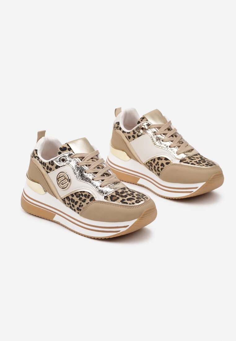Sneakers Gonnella Bej închis