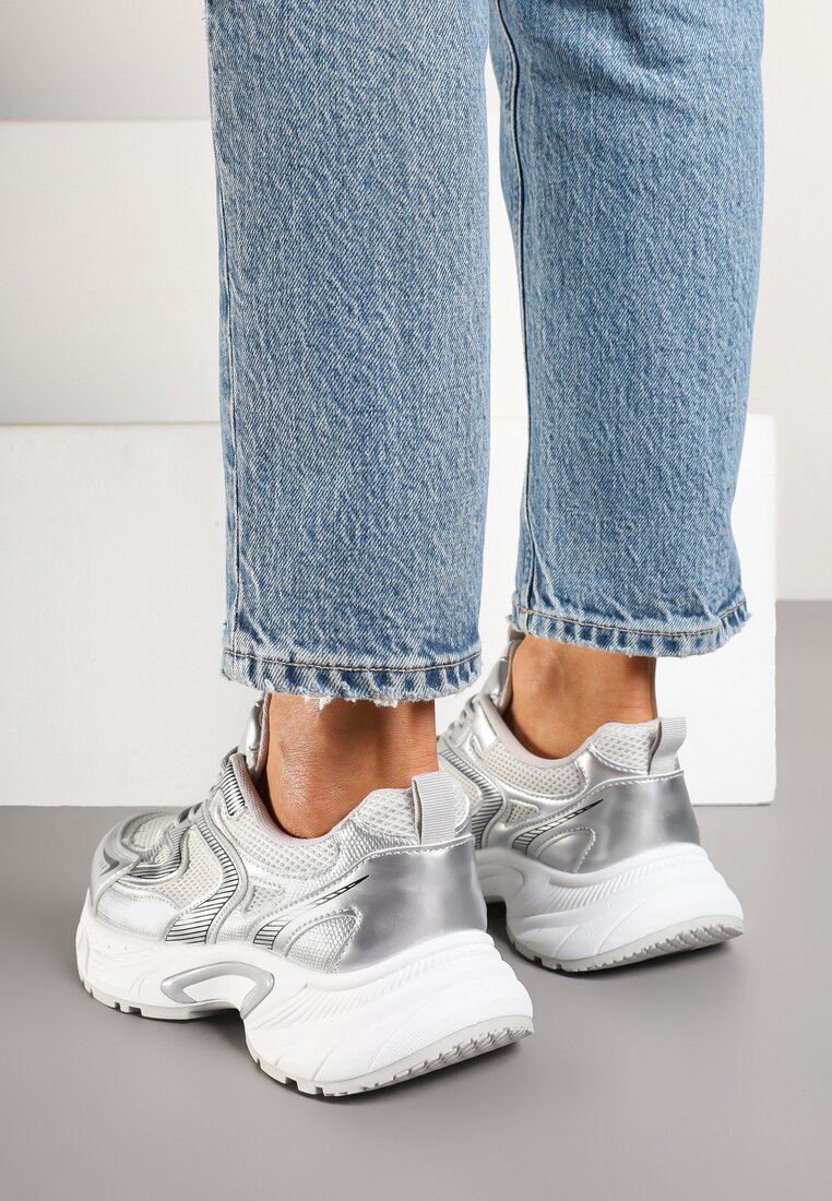 Sneakers Lealiriel Argintii