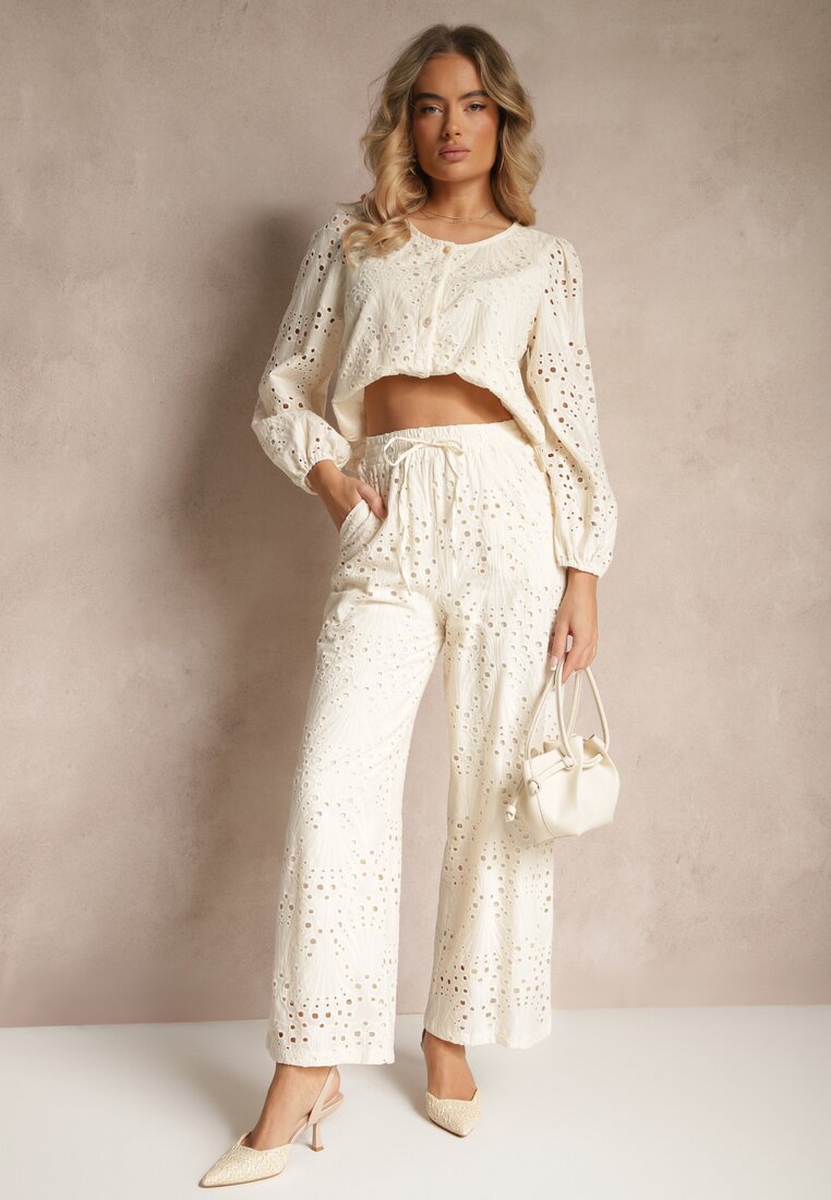 Pantaloni Siledis Bej