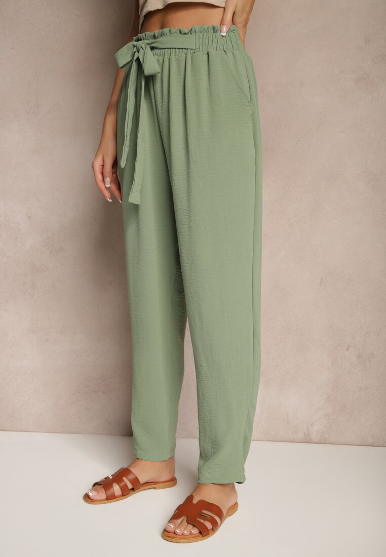 Pantaloni Araleira Verzi