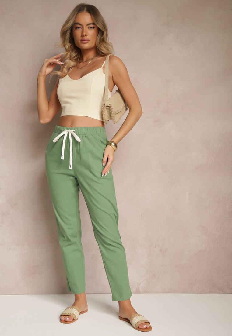 Pantaloni Olithiel Verzi