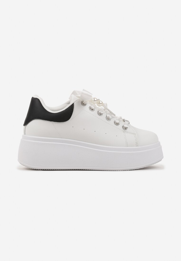 Sneakers Aviriel Alb cu negru
