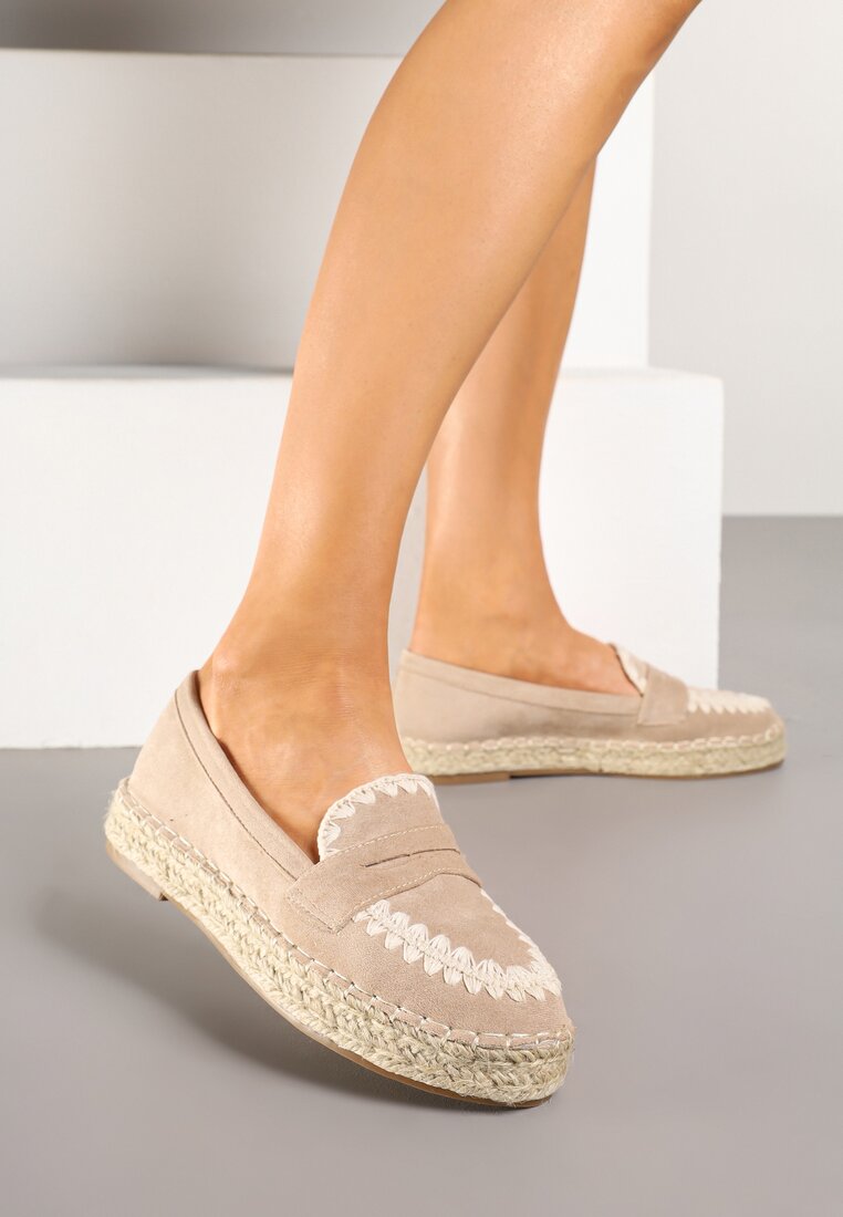 Espadrile Taslexia Bej închis