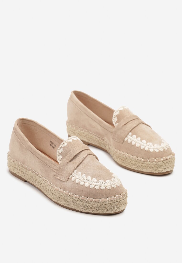 Espadrile Taslexia Bej închis