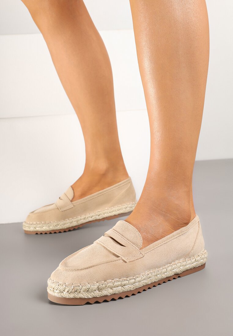 Espadrile Zolivia Bej