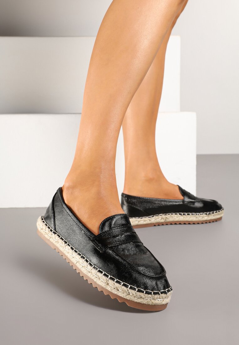 Espadrile Zolivia Negre