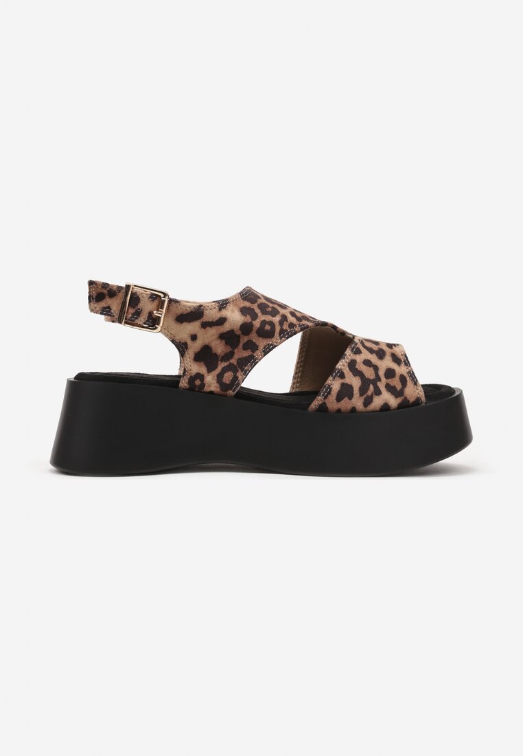 Sandale Parilna Imprimeu leopard