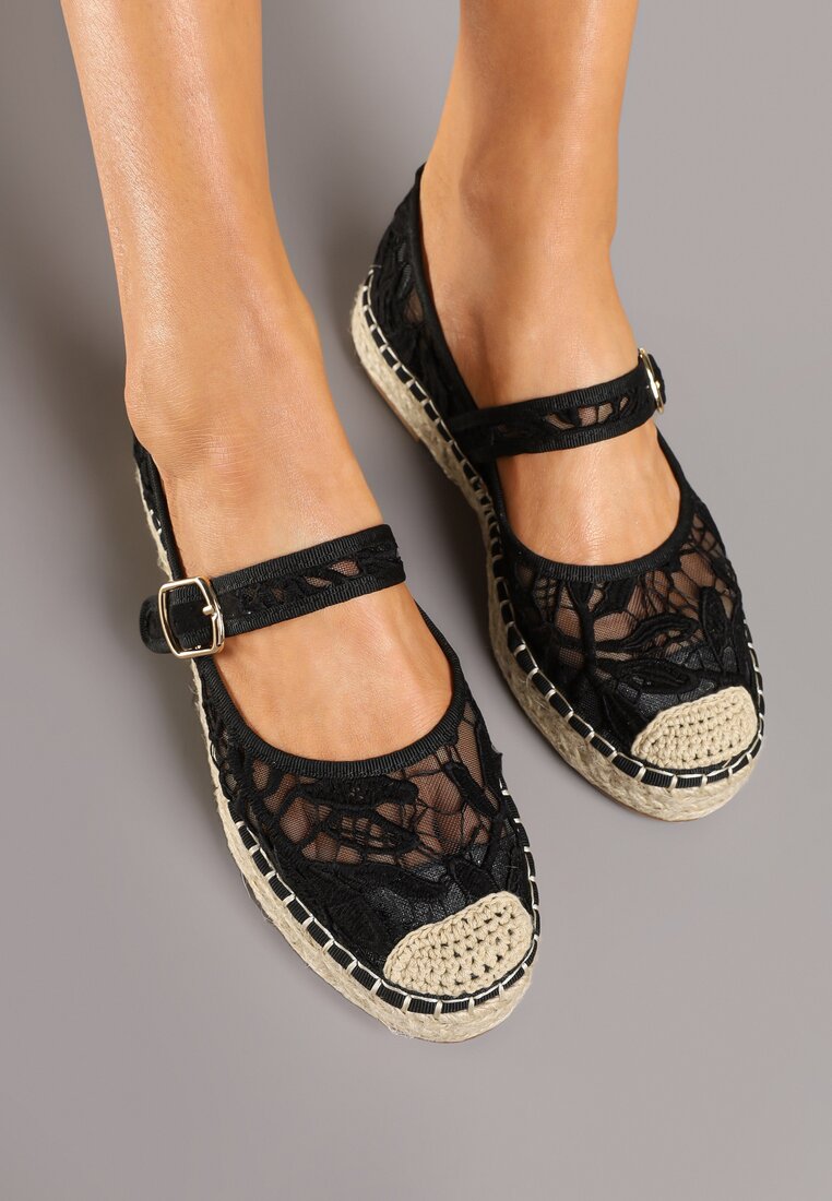 Espadrile Tatonia Negre