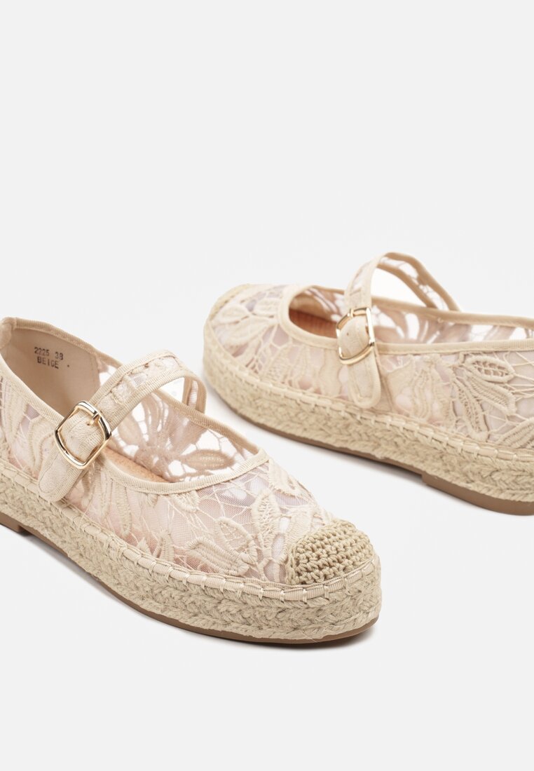 Espadrile Tatonia Bej