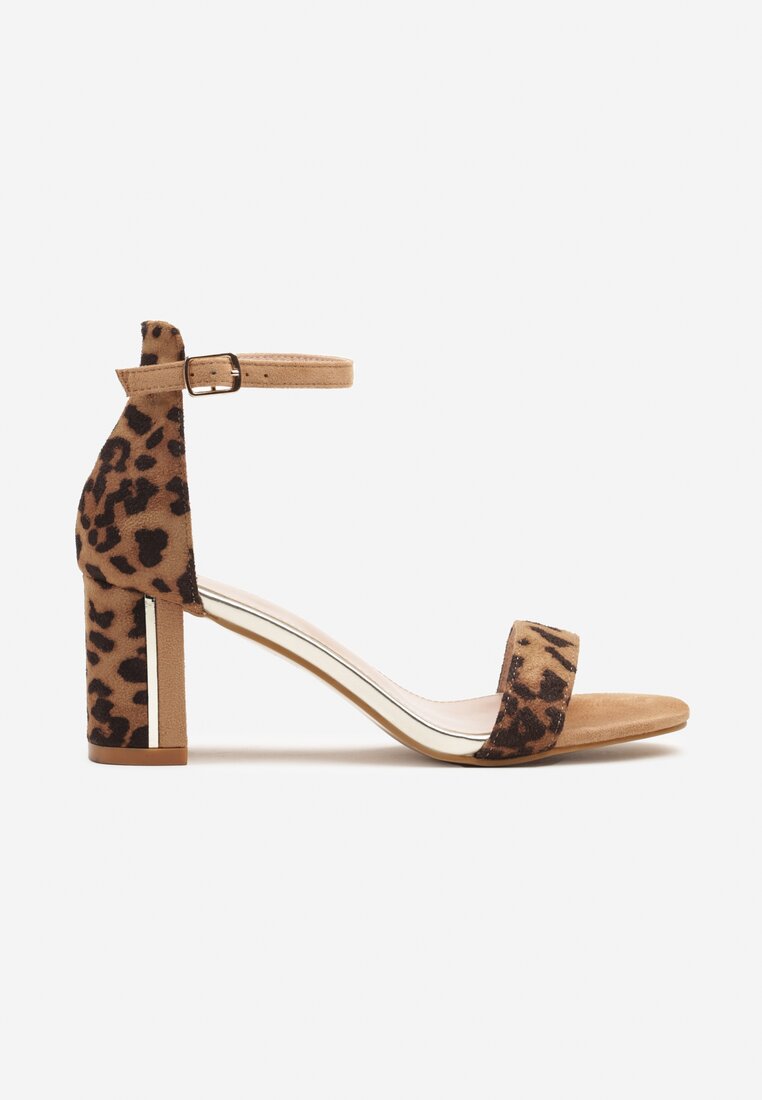 Sandale Inarisa Imprimeu leopard