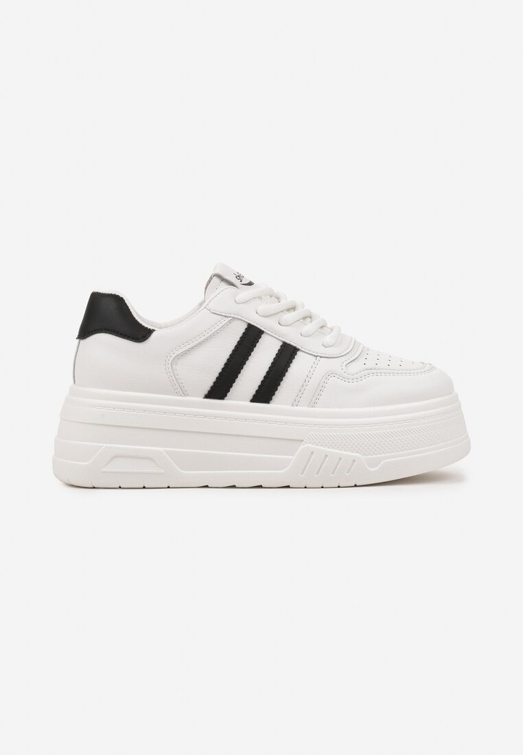 Sneakers Fonadel Alb cu negru