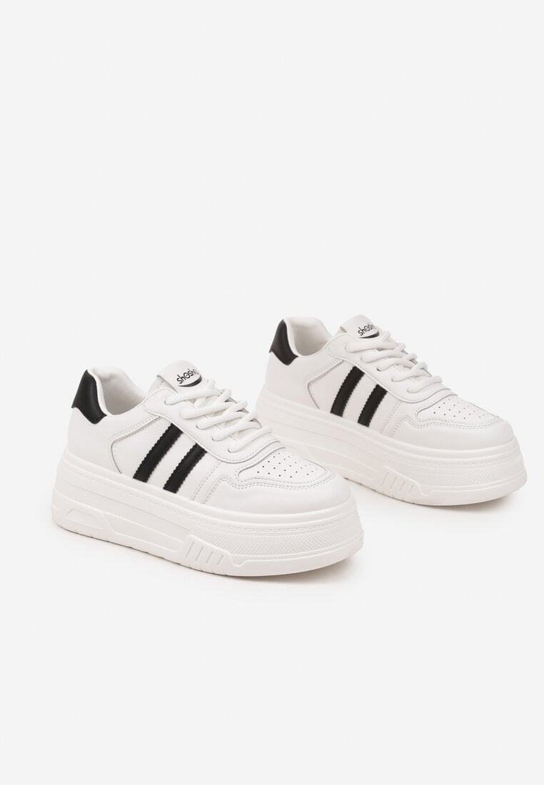 Sneakers Fonadel Alb cu negru