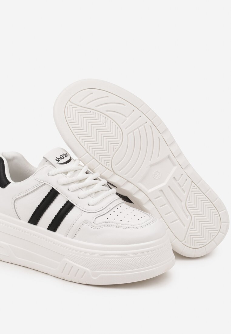 Sneakers Fonadel Alb cu negru