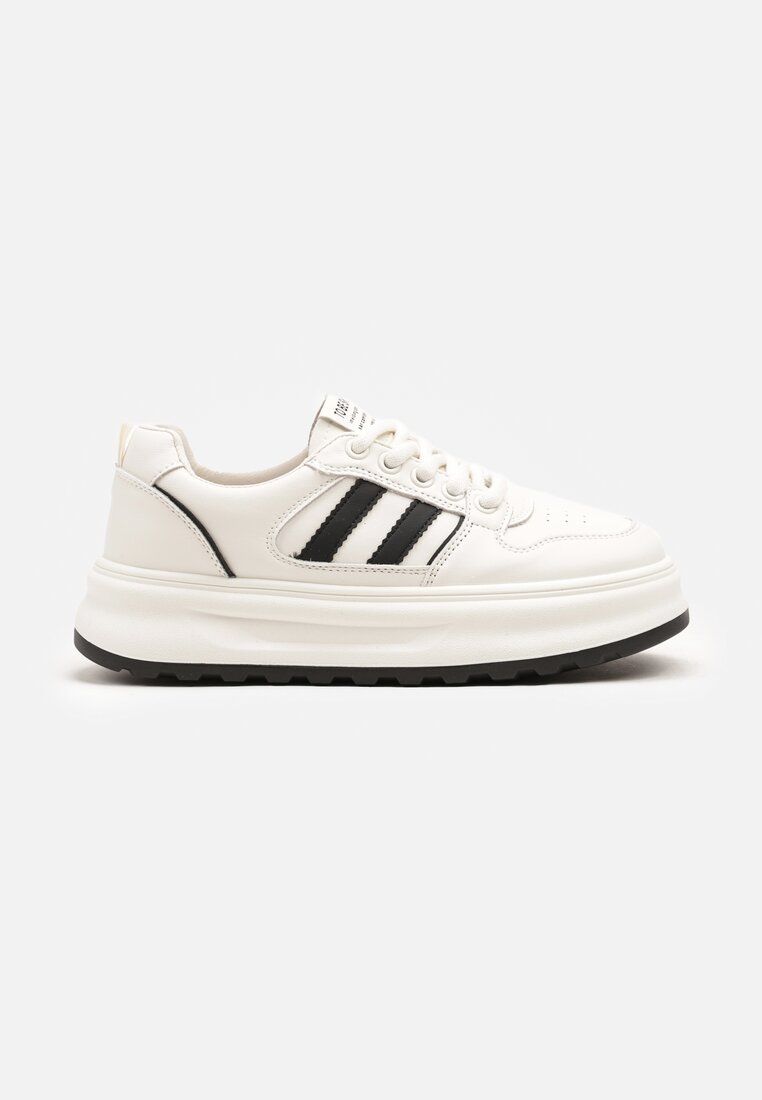 Sneakers Fonawia Bej cu negru