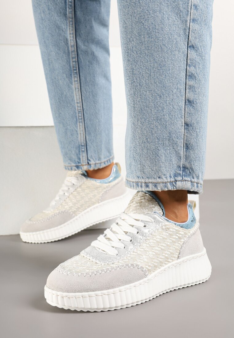 Sneakers Varelna Gri deschis