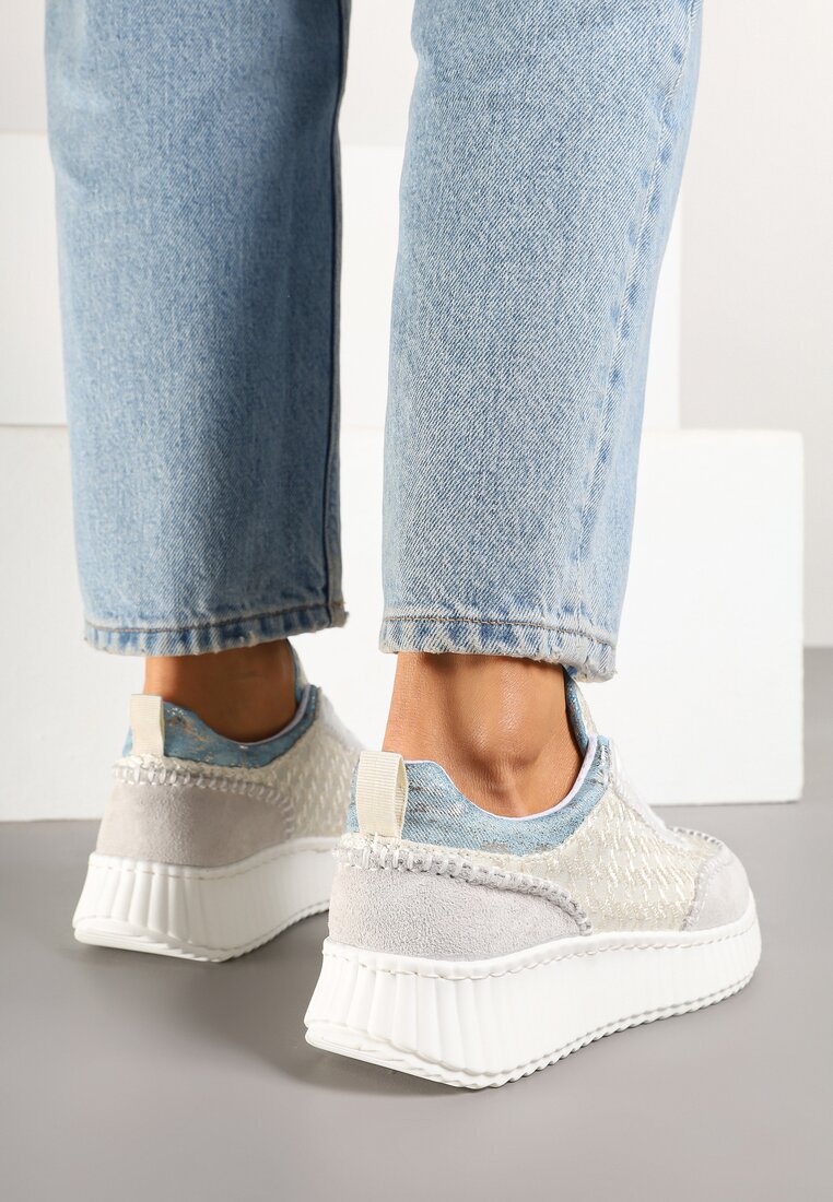 Sneakers Varelna Gri deschis