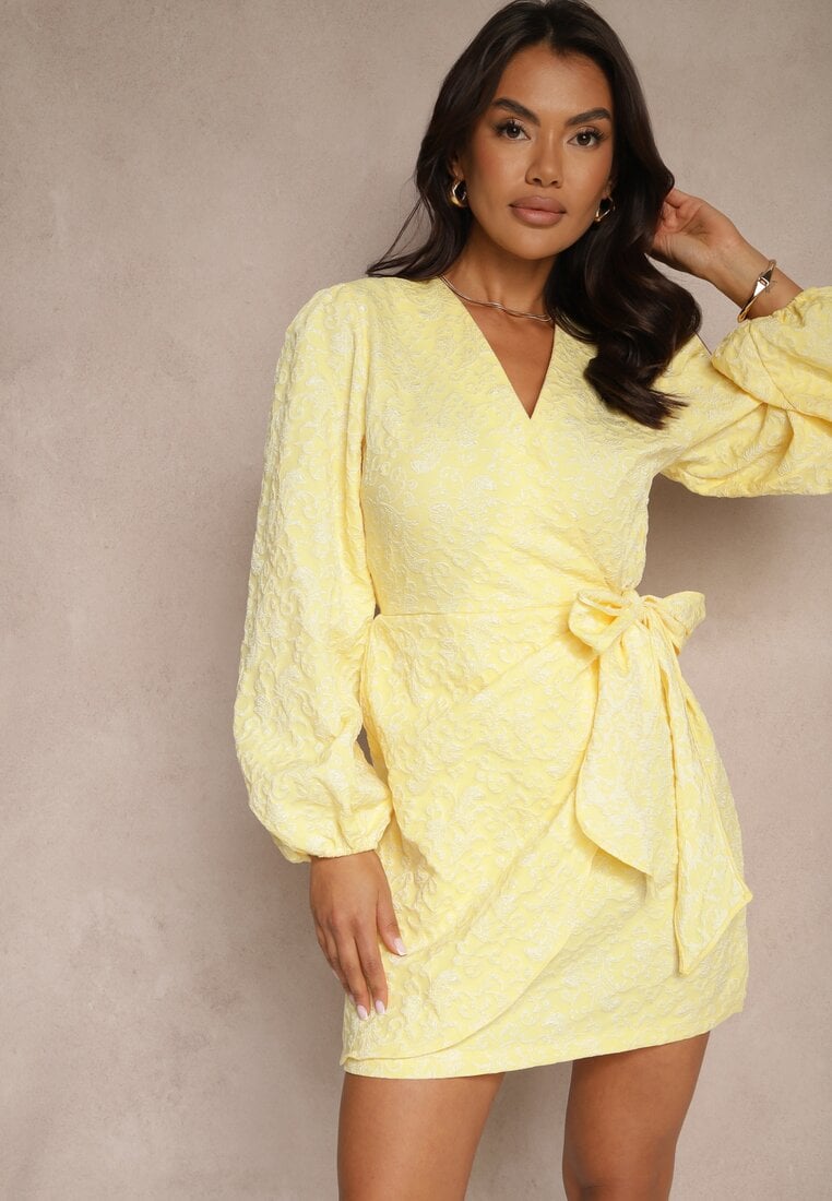 Rochie Faldexira Galbenă