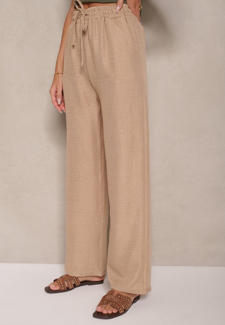 Pantaloni Ramaya Bej