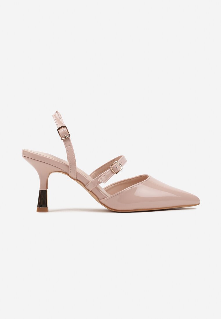 Pantofi stiletto Villexia Bej