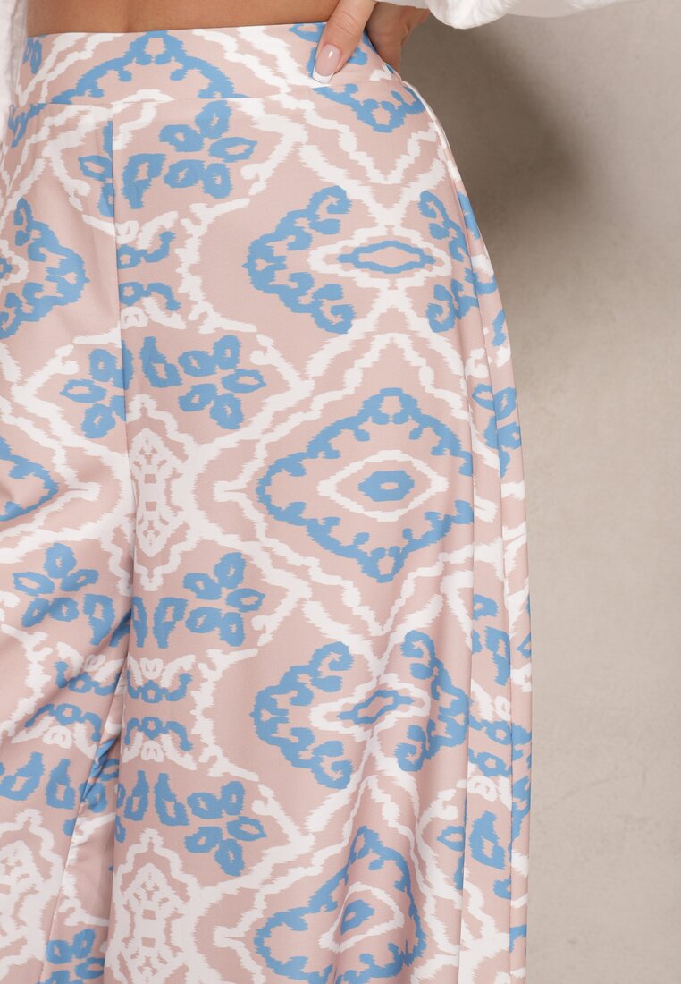 Pantaloni Firdexia Albi