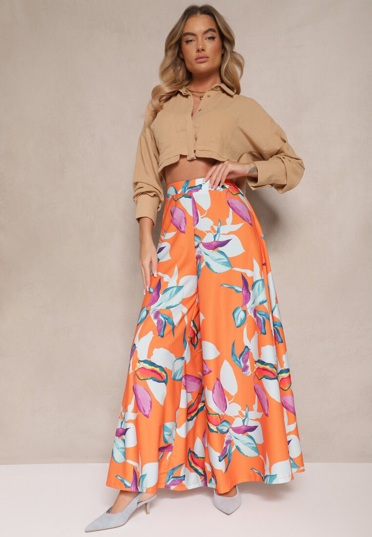 Pantaloni Relinori Sariena Portocalii