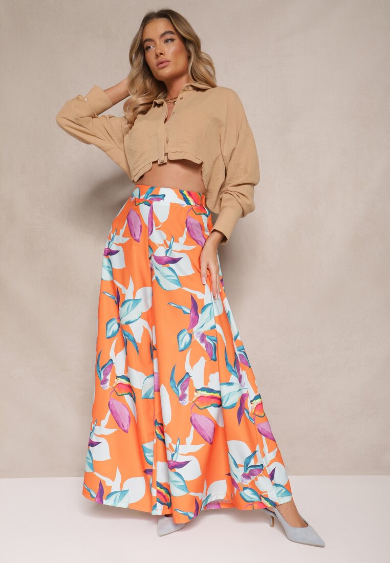 Pantaloni Relinori Sariena Portocalii