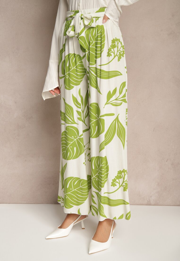 Pantaloni Liledia Verde deschis