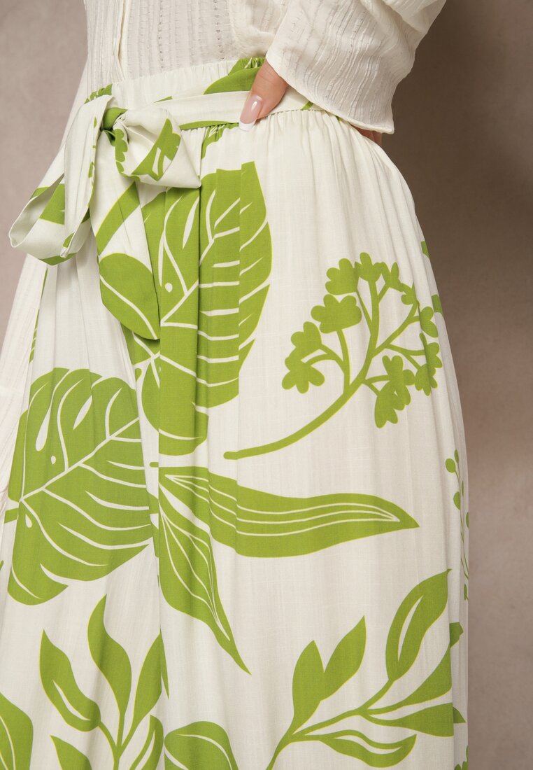 Pantaloni Liledia Verde deschis