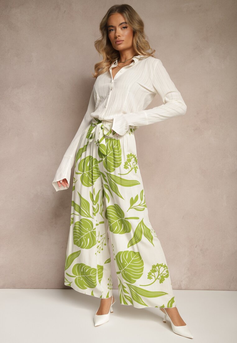 Pantaloni Liledia Verde deschis