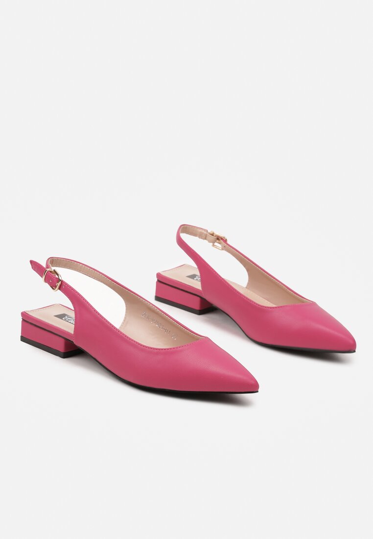 Pantofi cu toc Eveltia Fucsia