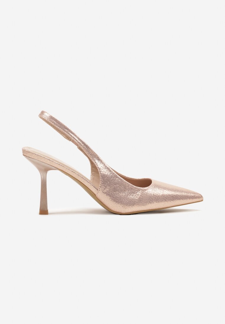 Pantofi stiletto Arnora Culoarea șampaniei