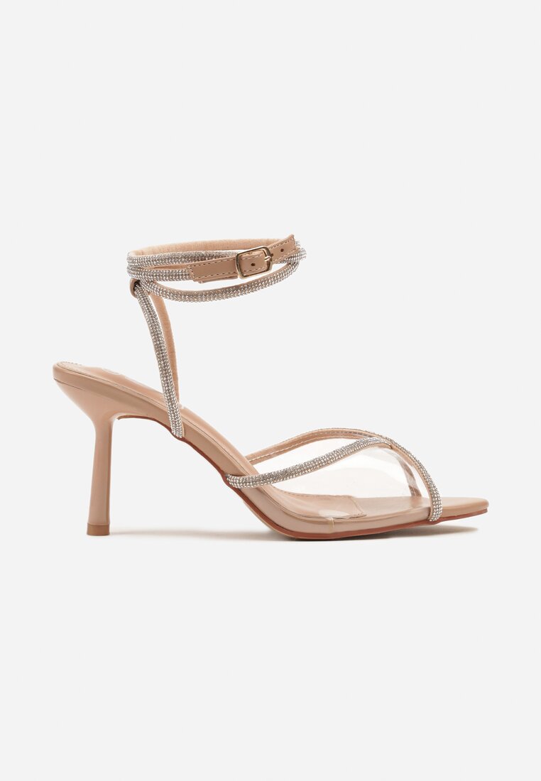 Pantofi stiletto Balaa Bej