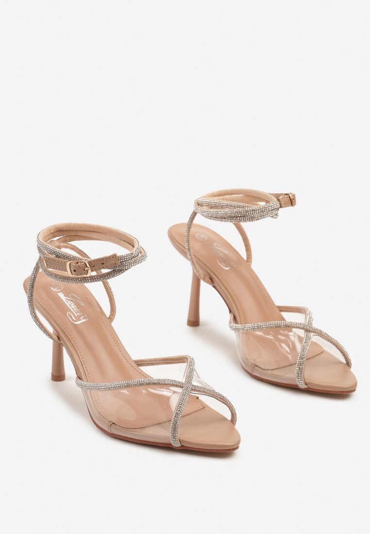 Pantofi stiletto Balaa Bej