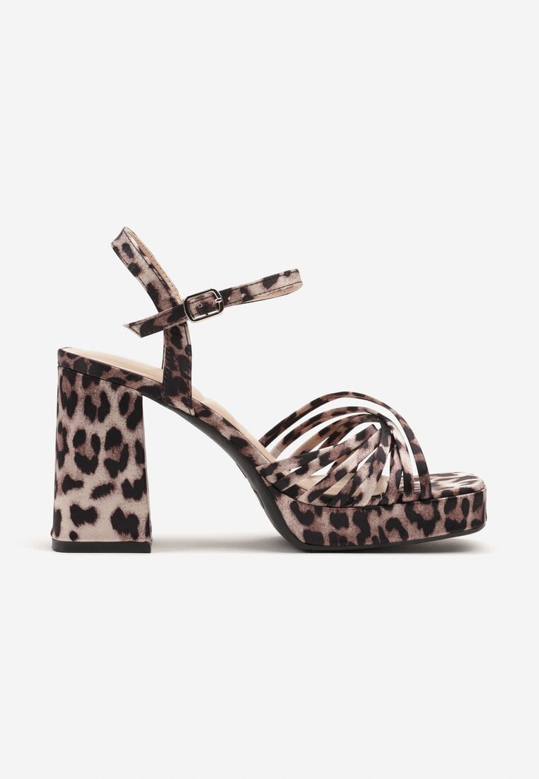 Sandale Senavella Imprimeu leopard