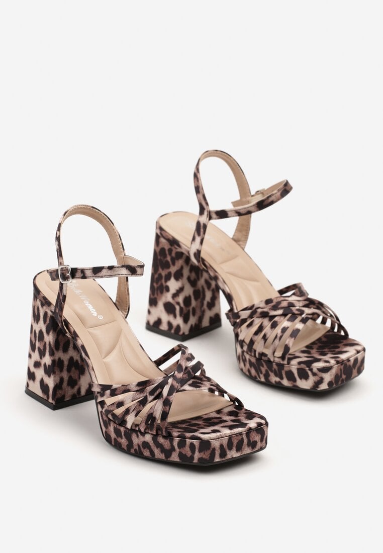 Sandale Senavella Imprimeu leopard