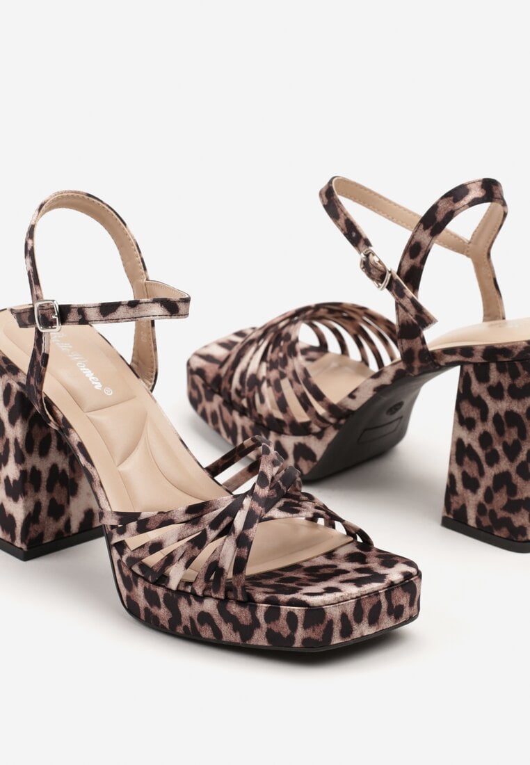 Sandale Senavella Imprimeu leopard