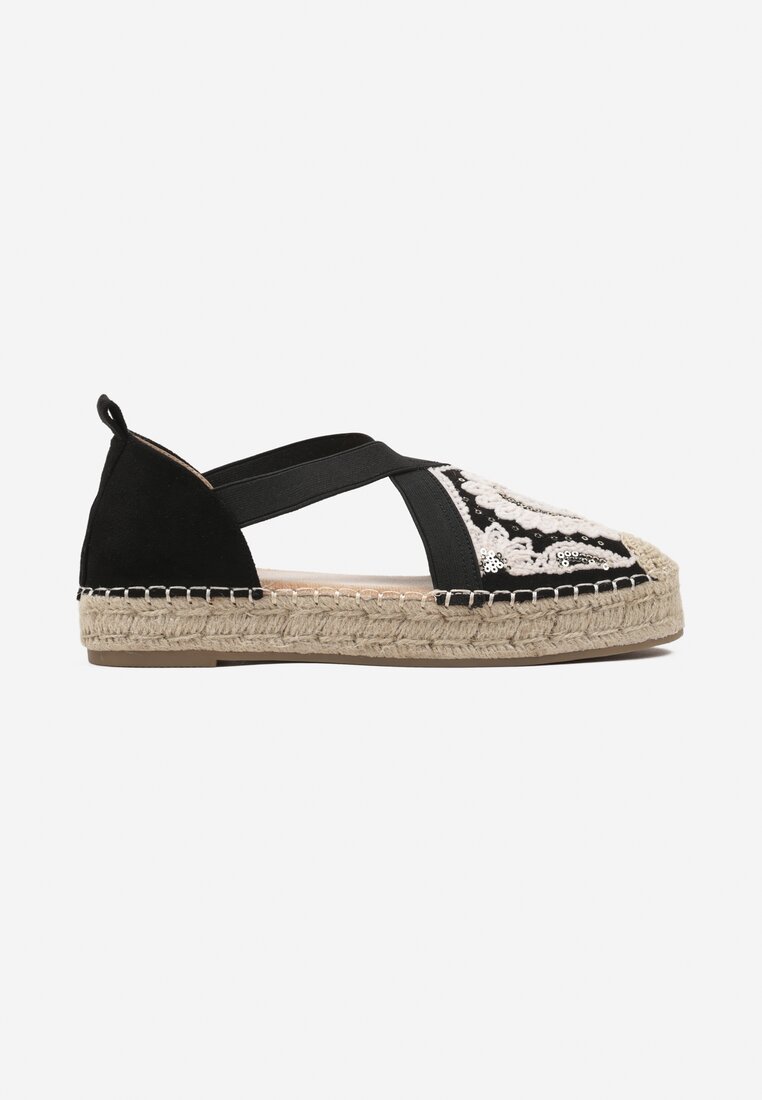 Espadrile Atera Negre