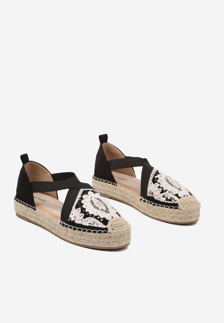 Espadrile Atera Negre