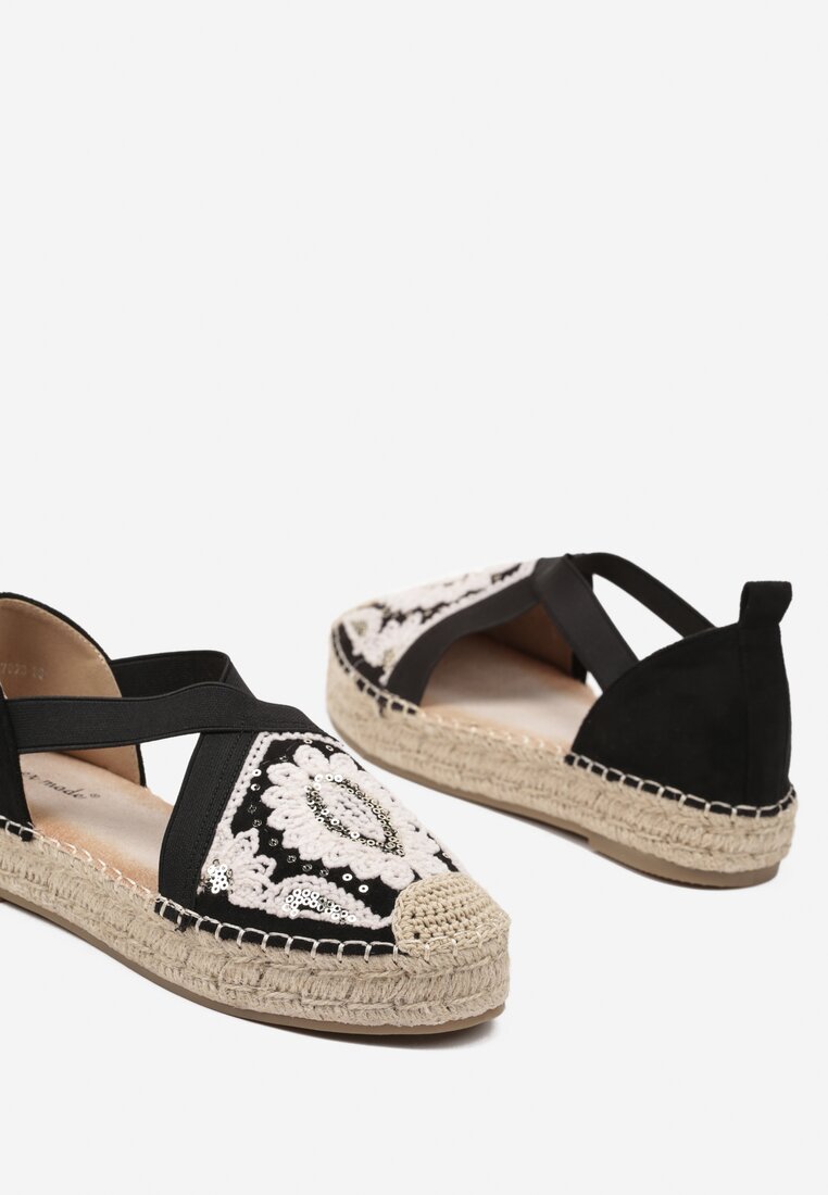 Espadrile Atera Negre