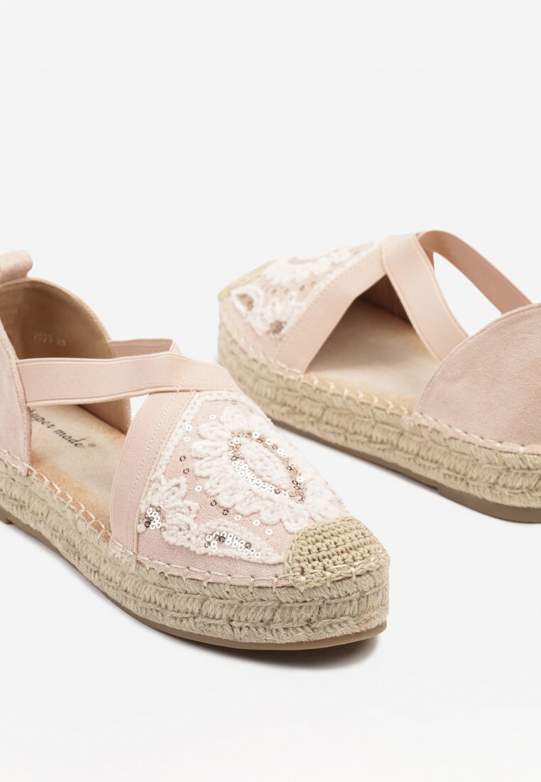 Espadrile Atera Roz