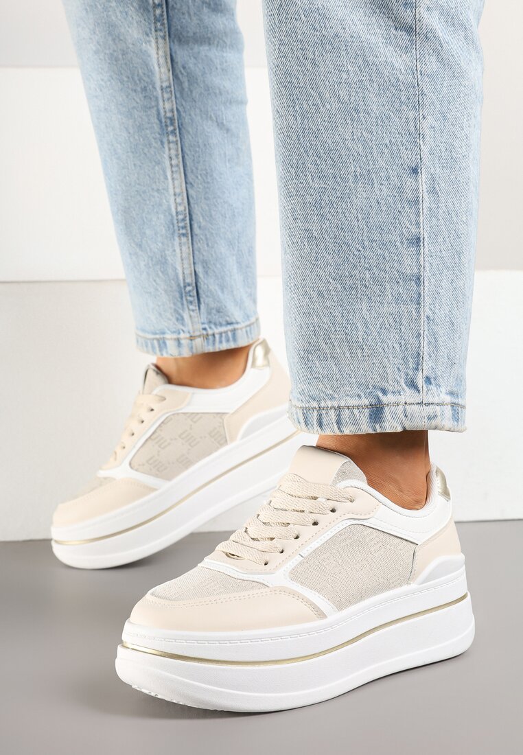 Sneakers Ninelis Bej