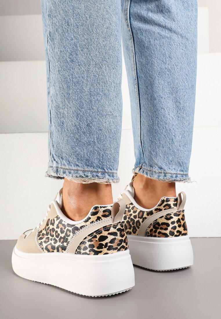 Sneakers Senadaris Imprimeu leopard